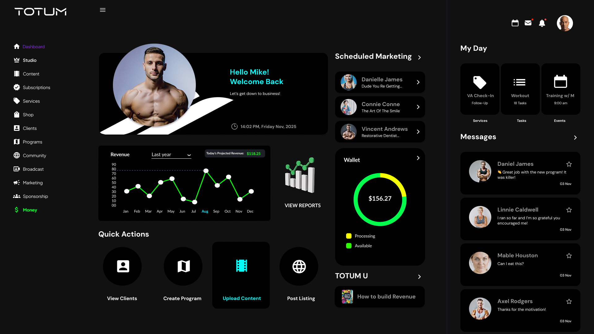 Create Dynamic Programs